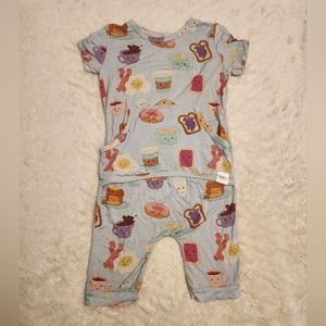 Ready Set Romper - Breakfast Club Shortie